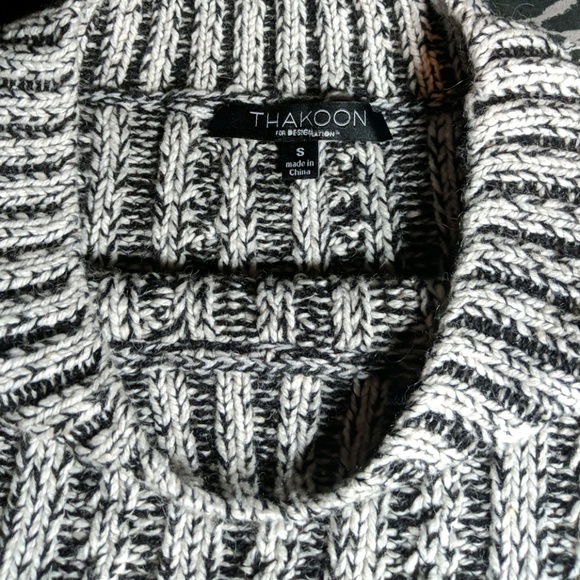 Thakoon Sweaters Thakoon For Design Nation Layered Sweater Knitted